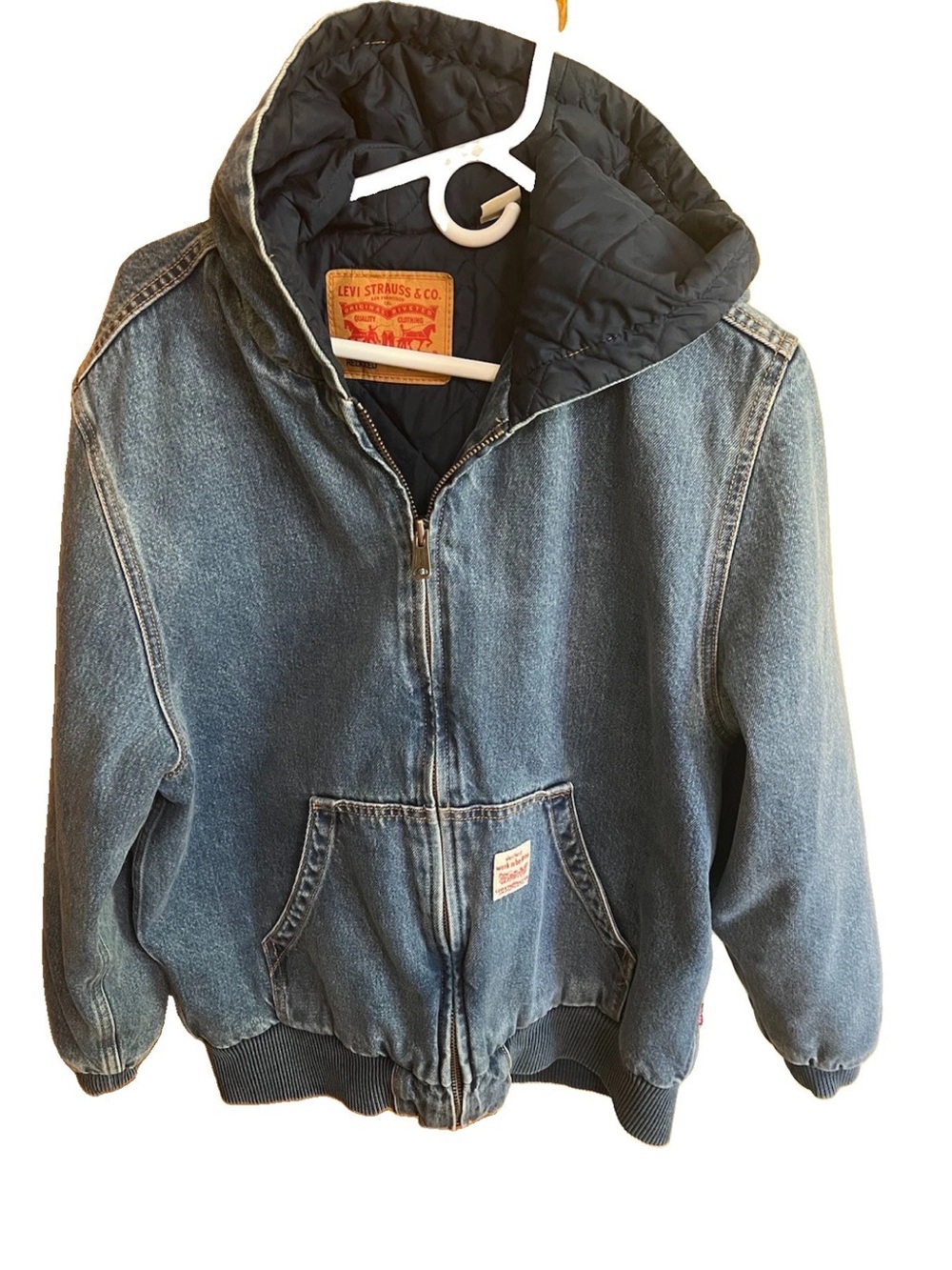 Levi’s Portrero Workwear Trucker A3222‑0007 • Oversized S • P2P 23.5 • Length 28